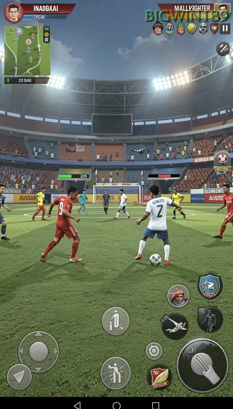 Cuplikan layar MADU303 — menu navigasi